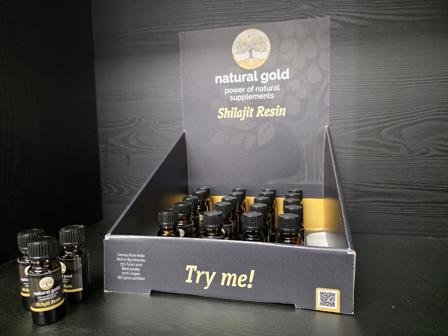 gratis sample shilajit resin